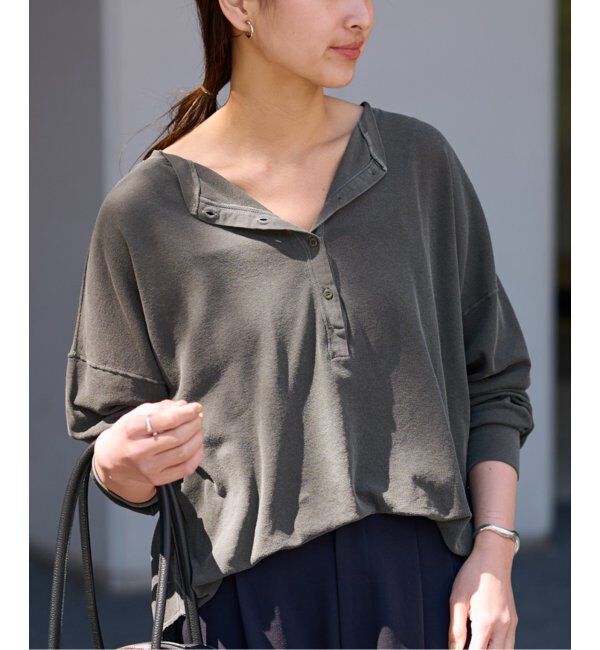 FRAMeWORK「サーフニットヘンリーTee」|Tシャツ・カットソー|