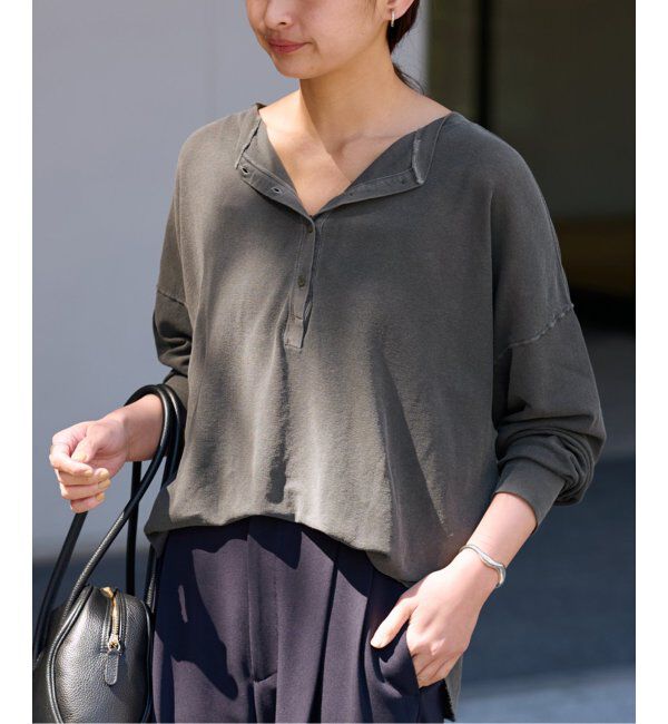 FRAMeWORK「サーフニットヘンリーTee」|Tシャツ・カットソー|