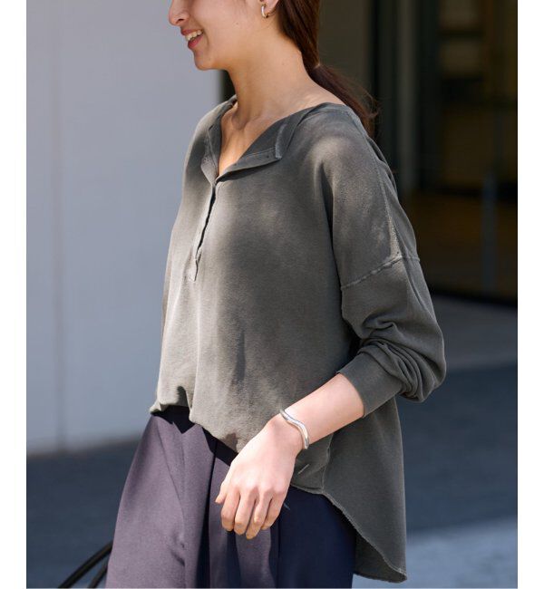 FRAMeWORK「サーフニットヘンリーTee」|Tシャツ・カットソー|