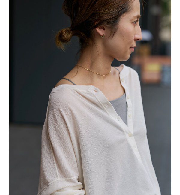 FRAMeWORK「サーフニットヘンリーTee」|Tシャツ・カットソー|