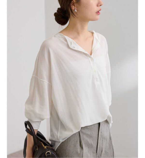 FRAMeWORK「サーフニットヘンリーTee」|Tシャツ・カットソー|