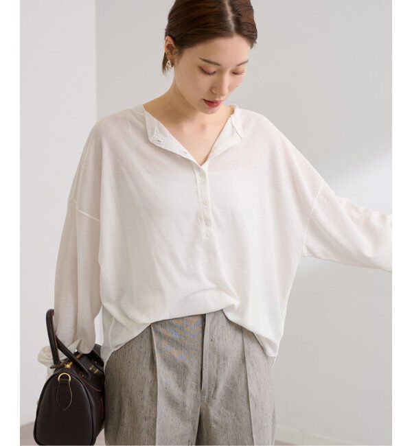 FRAMeWORK「サーフニットヘンリーTee」|Tシャツ・カットソー|