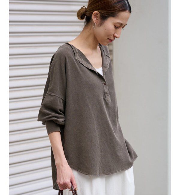 FRAMeWORK「サーフニットヘンリーTee」|Tシャツ・カットソー|