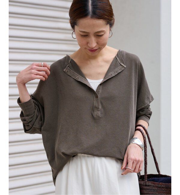 FRAMeWORK「サーフニットヘンリーTee」|Tシャツ・カットソー|