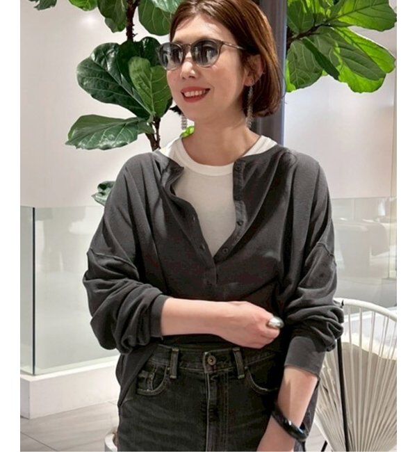 FRAMeWORK「サーフニットヘンリーTee」|Tシャツ・カットソー|