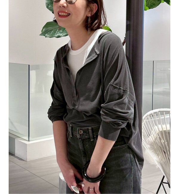 FRAMeWORK「サーフニットヘンリーTee」|Tシャツ・カットソー|