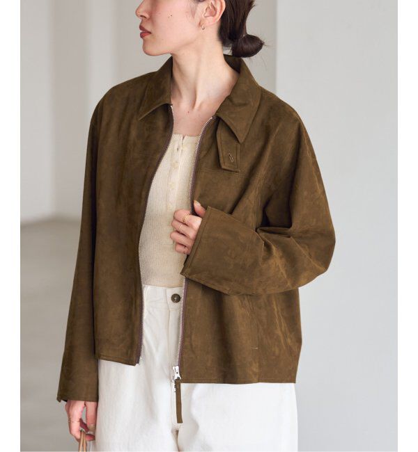 FRAMeWORK「≪追加≫フェイクスエードブルゾン」|その他|