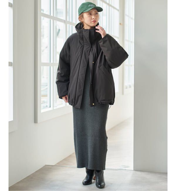 Spick and Span「《追加》2WAY撥水ダウンハーフコート」|ダウン|