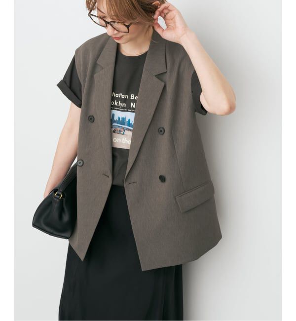 Spick and Span「エアリーブレンドダブルブレストジレ」|その他|