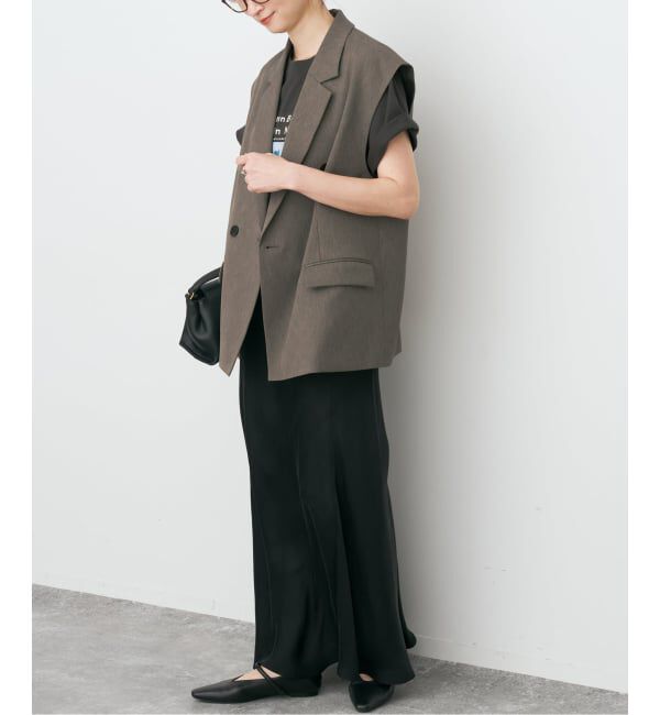 Spick and Span「エアリーブレンドダブルブレストジレ」|その他|