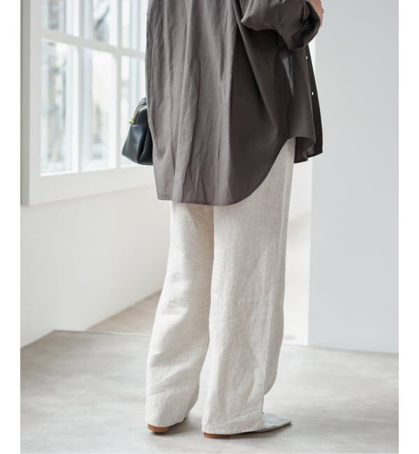 Spick and Span「エアリーリネンイージーパンツ」|その他|