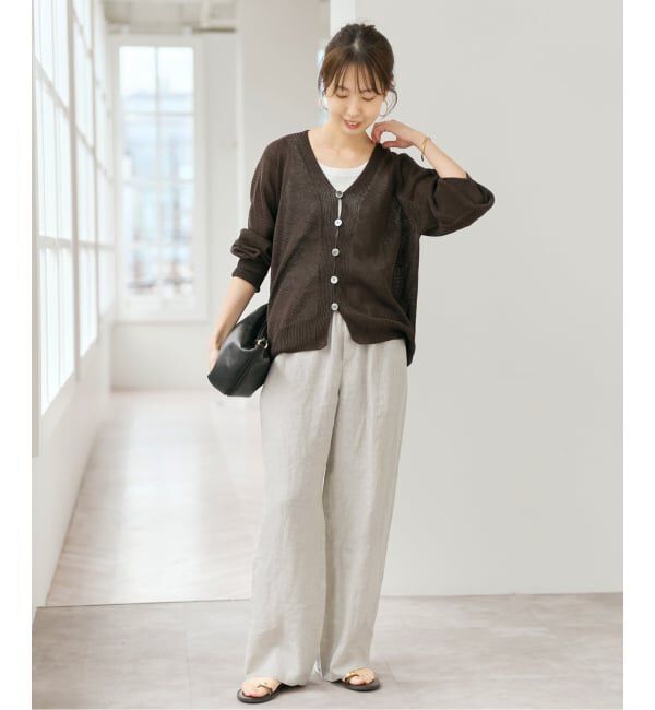 Spick and Span「エアリーリネンイージーパンツ」|その他|