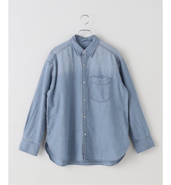 Spick and Span「シャンブレールーズシャツ」|シャツ・ブラウス|