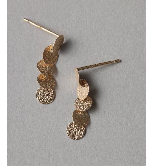 Lilas by Spick&Span「《WEB限定予約》サークルラインピアス K10（両耳）」|ピアス|