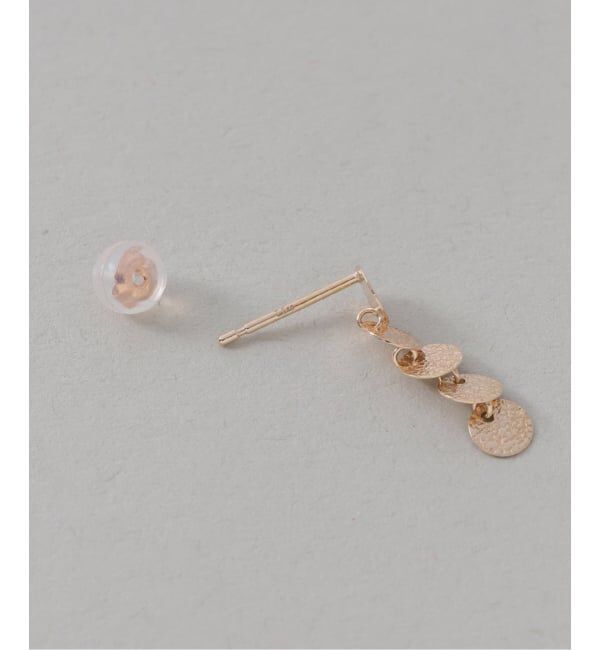 Lilas by Spick&Span「《WEB限定予約》サークルラインピアス K10（両耳）」|ピアス|