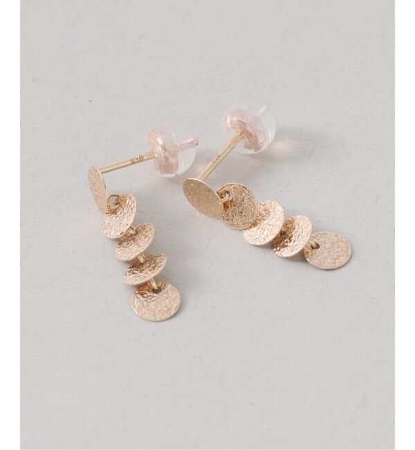 Lilas by Spick&Span「《WEB限定予約》サークルラインピアス K10（両耳）」|ピアス|