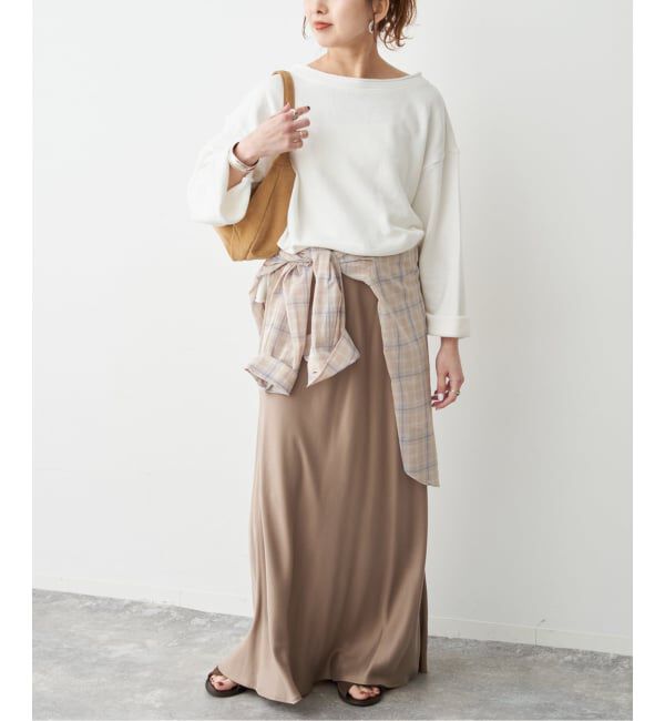 Spick and Span「《予約》カットオフスウェットプルオーバー」|Tシャツ・カットソー|