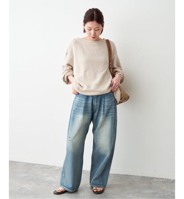 Spick and Span「《予約》カットオフスウェットプルオーバー」|Tシャツ・カットソー|