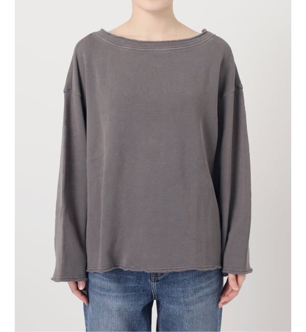 Spick and Span「《予約》カットオフスウェットプルオーバー」|Tシャツ・カットソー|