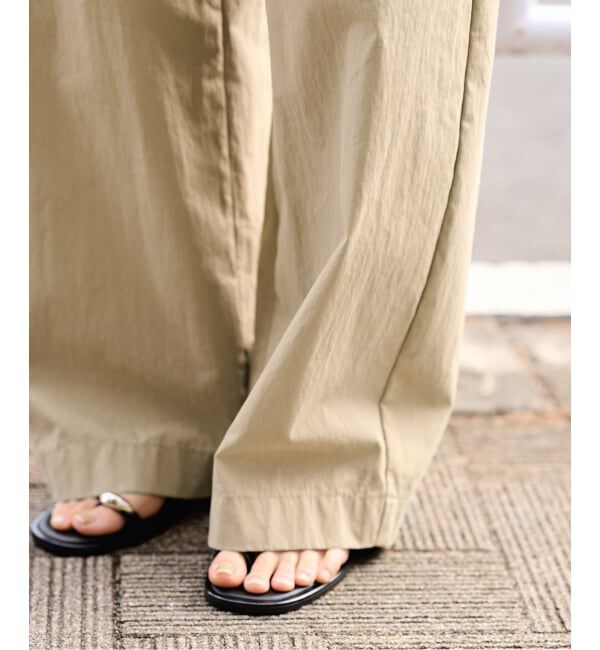 FRAMeWORK「≪洗濯機洗い可 / 予約≫コットンナイロンタックパンツ」|その他|