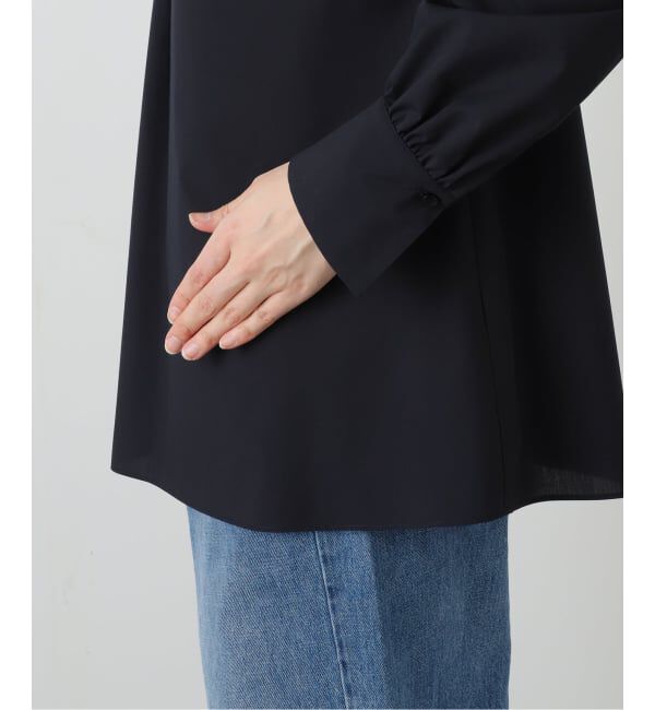  「【洗える】ボータイ2WAYブラウス」|シャツ・ブラウス|