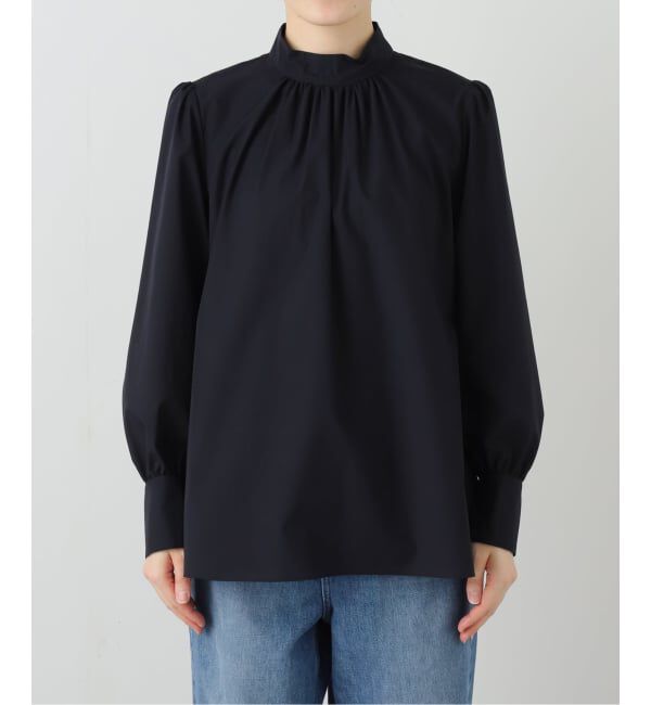  「【洗える】ボータイ2WAYブラウス」|シャツ・ブラウス|