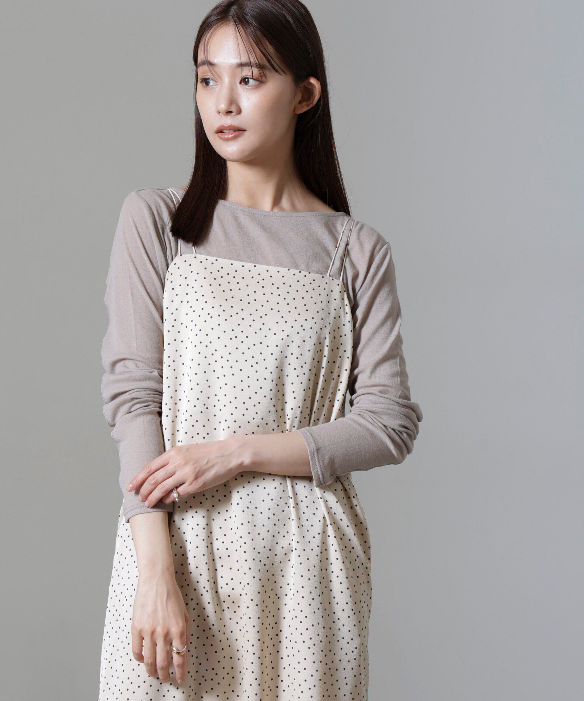 nano･universe「シアーガーゼボートネックトップス」|Tシャツ・カットソー|