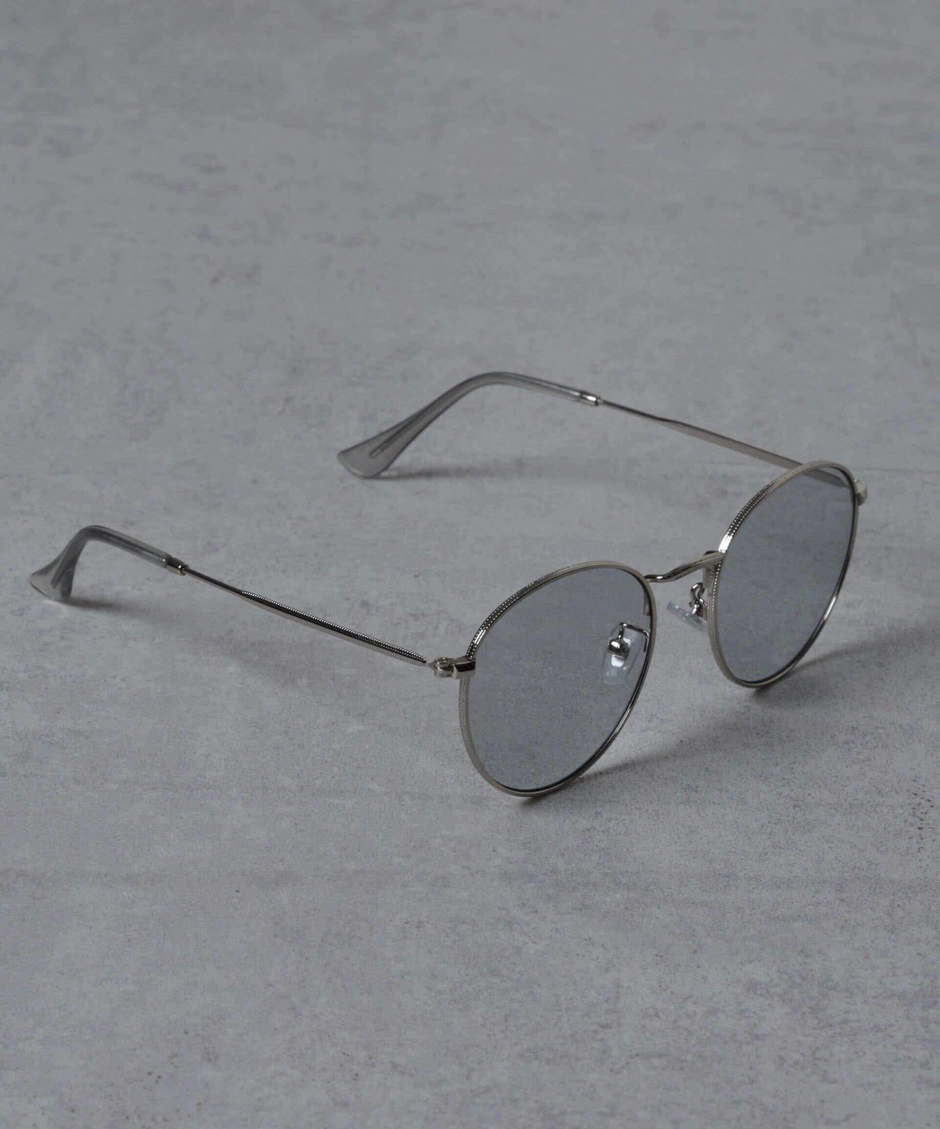 nano･universe「ボストン型メタルサングラス」|メガネ|