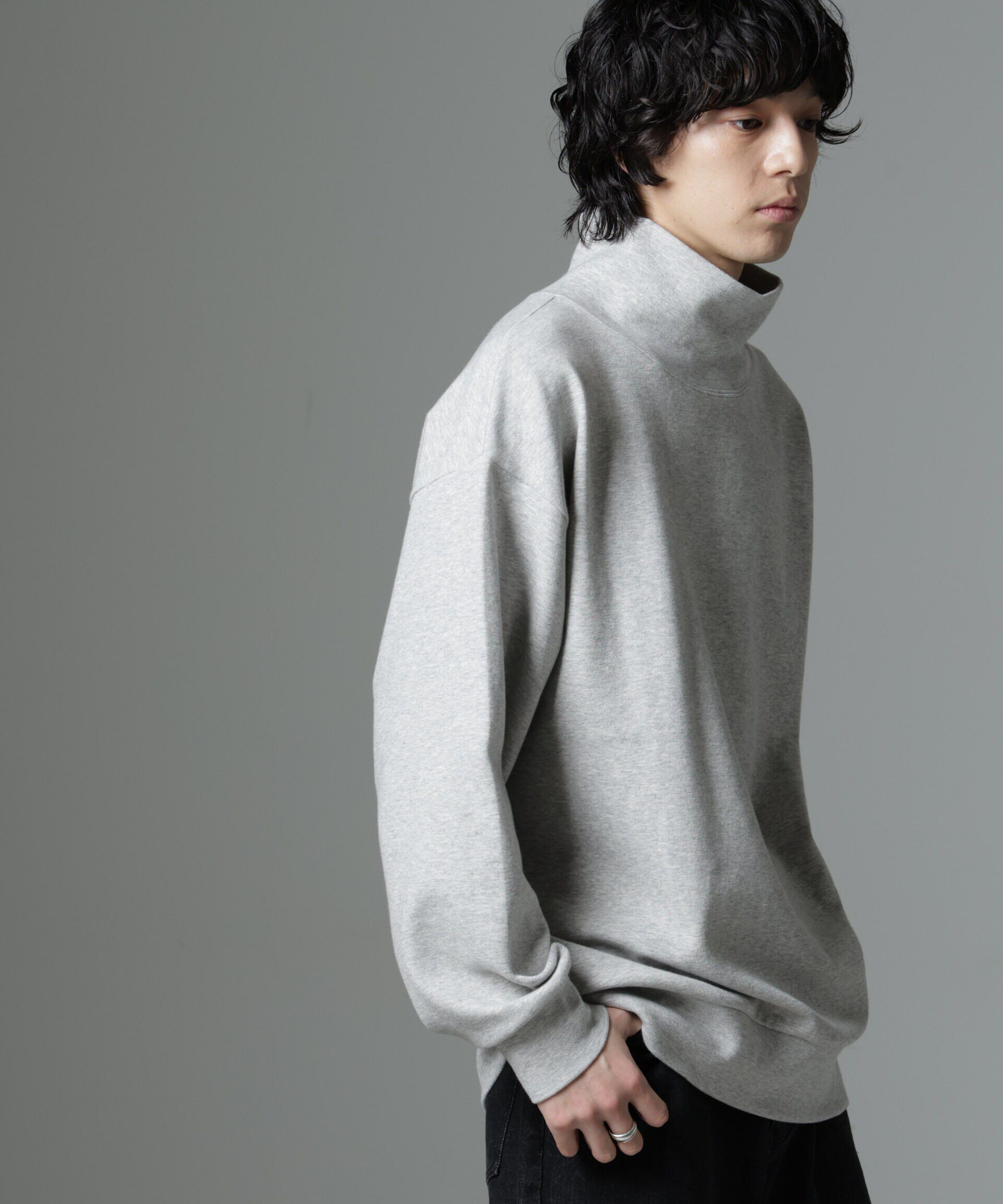 nano･universe「ジャガードポンチタートルプルオーバー」|Tシャツ・カットソー|