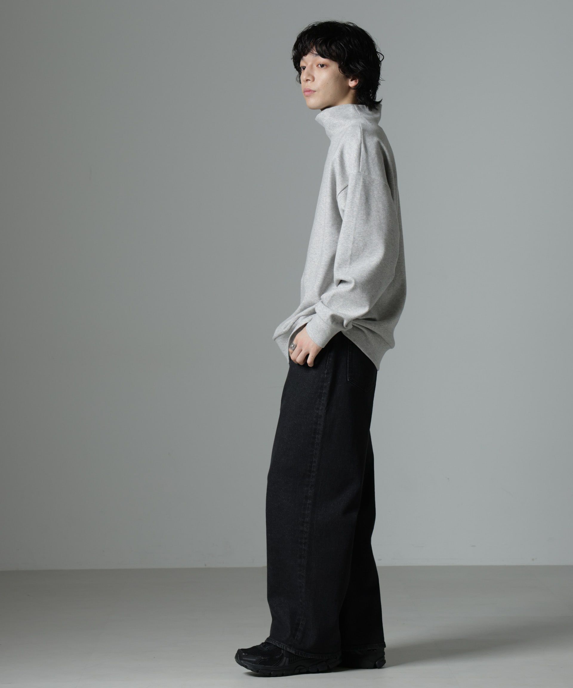 nano･universe「ジャガードポンチタートルプルオーバー」|Tシャツ・カットソー|