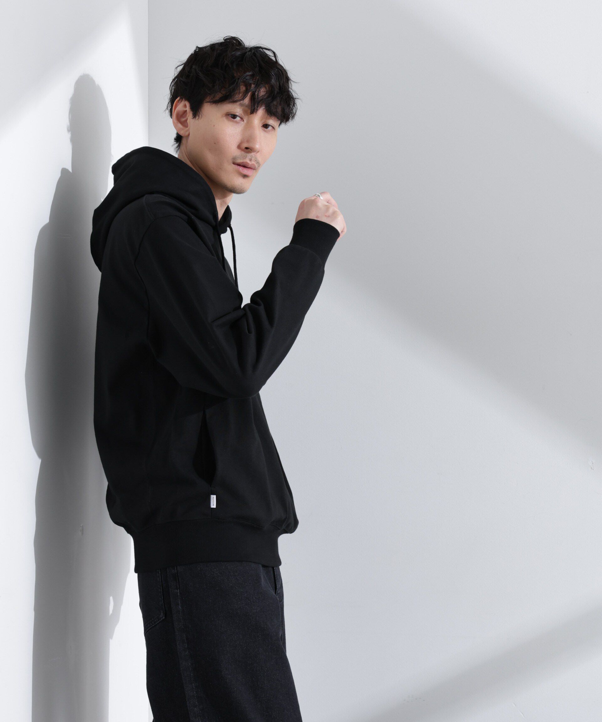 nano･universe「｢NJ/CLUB｣ USAコットン スウェットパーカー(セットアップ可)」|Tシャツ・カットソー|