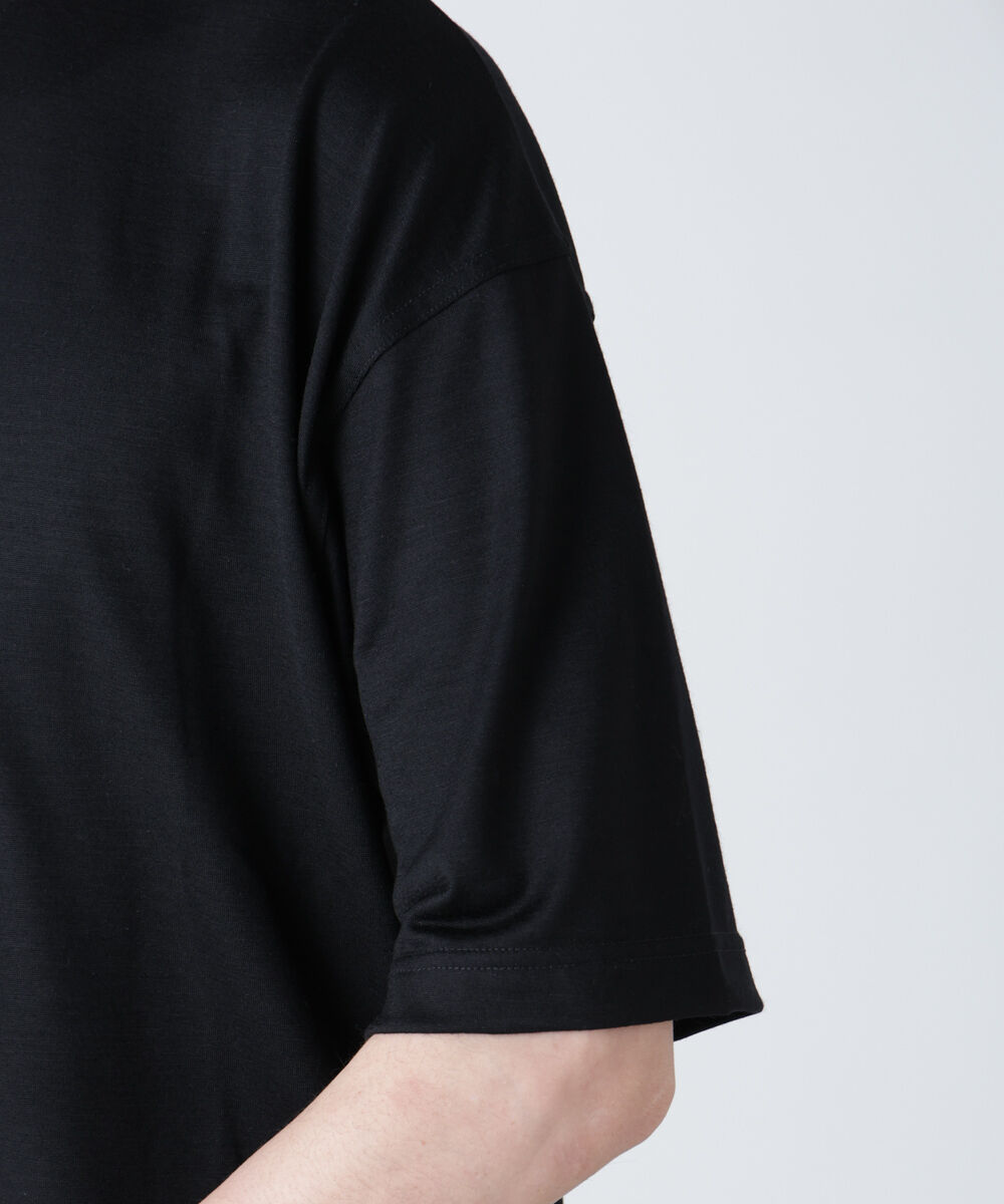 nano･universe「「ALL-DAYS COMFORT 100% WOOL」 ヘンリーネックTEE」|Tシャツ・カットソー|