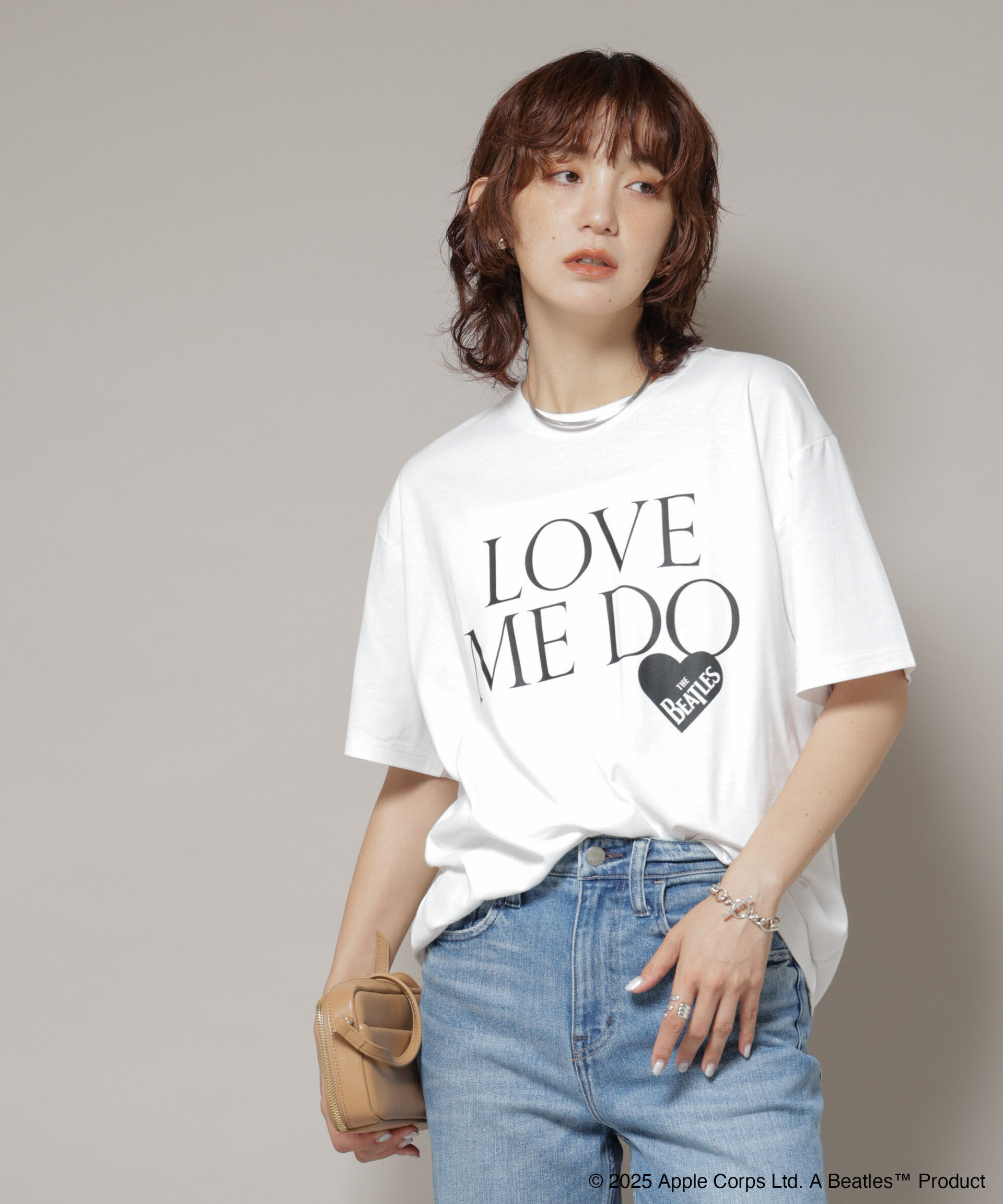 nano･universe「GOOD ROCK SPEED&times;Anti Soaked(R) 汗染み防止 BEATLES Tシャツ」|Tシャツ・カットソー|