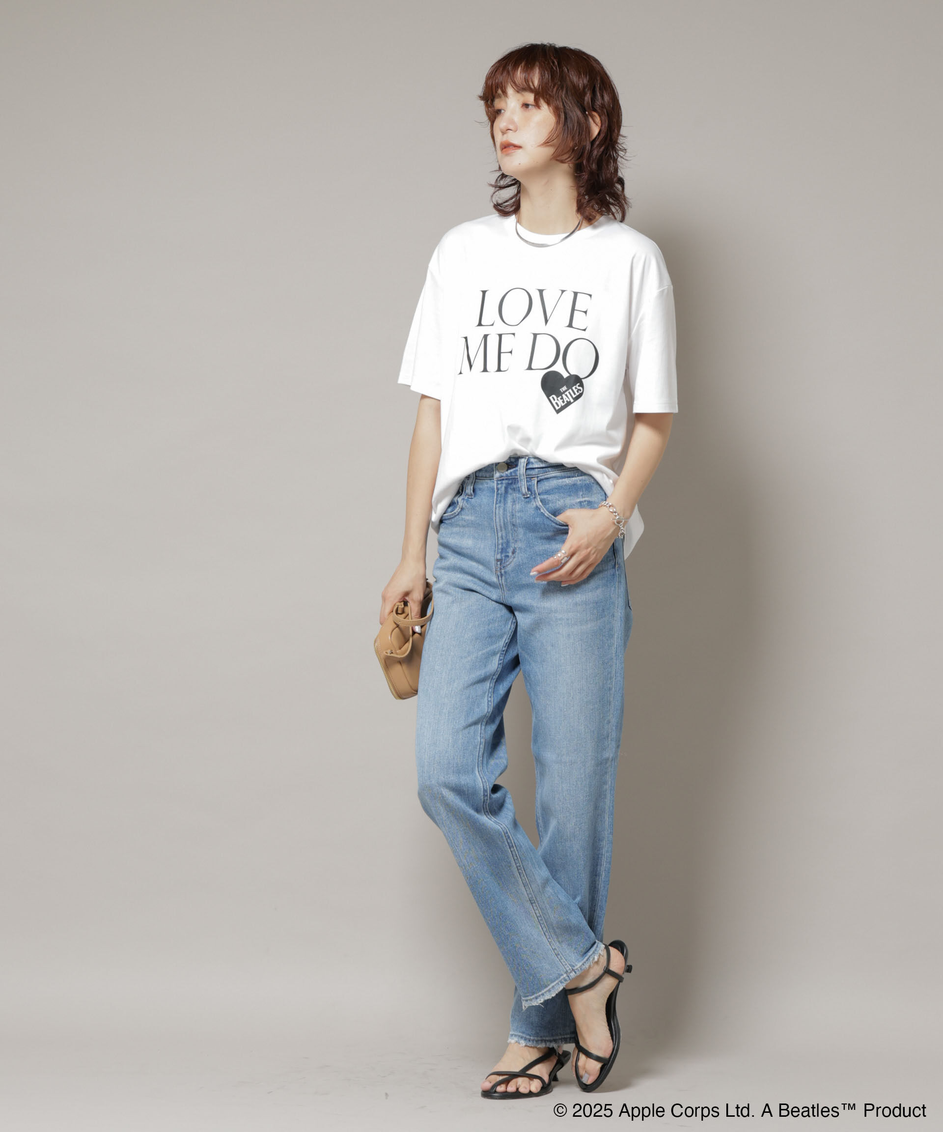 nano･universe「GOOD ROCK SPEED&times;Anti Soaked(R) 汗染み防止 BEATLES Tシャツ」|Tシャツ・カットソー|