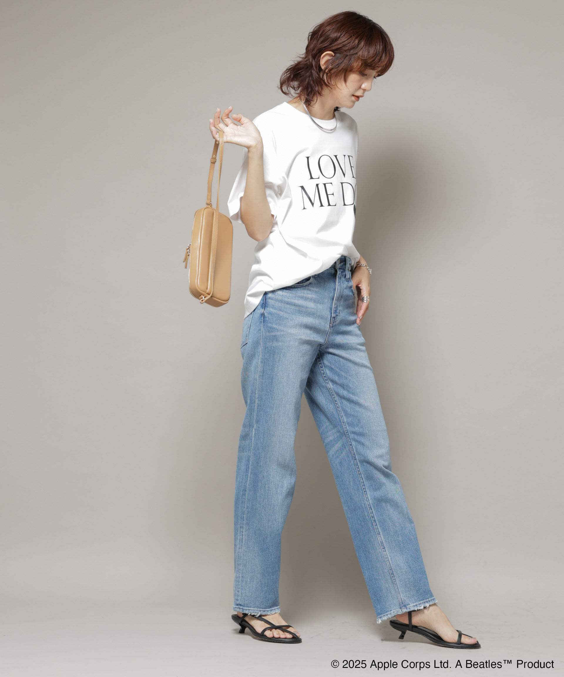 nano･universe「GOOD ROCK SPEED&times;Anti Soaked(R) 汗染み防止 BEATLES Tシャツ」|Tシャツ・カットソー|