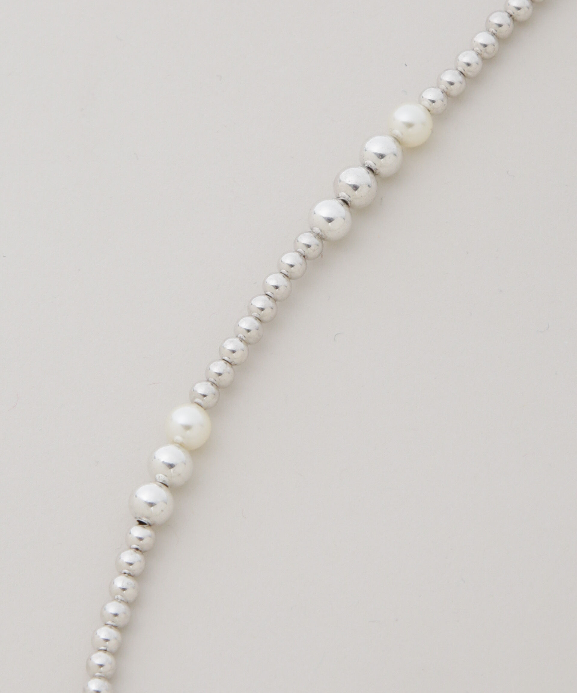 nano･universe「PHILIPPE AUDIBERT/Eunice necklace White」|ネックレス|
