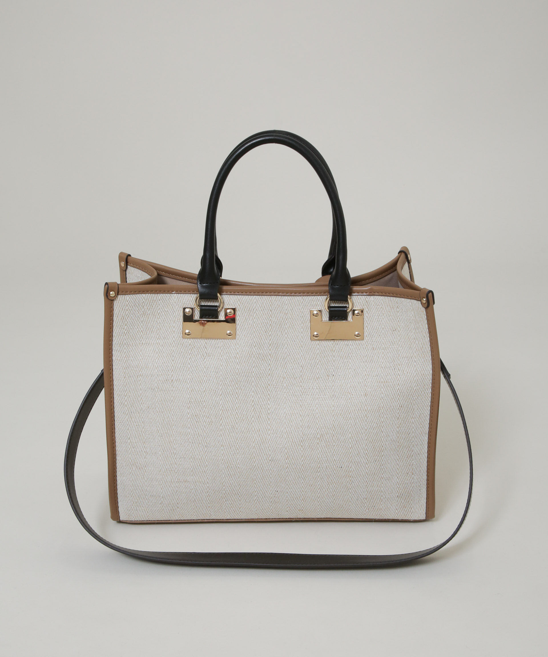 nano･universe「バイカラーキャンバスバッグ」|ショルダー・メッセンジャー|