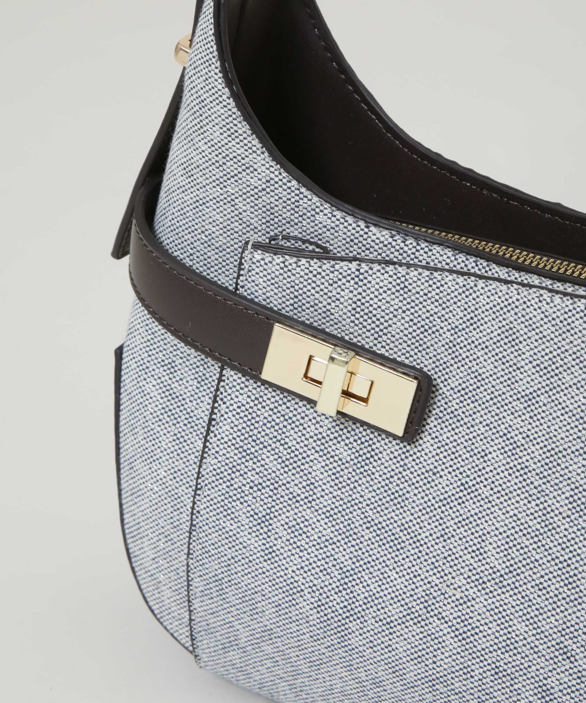 nano･universe「ターンロックベルトキャンバスワンハンドルバッグ」|ショルダー・メッセンジャー|