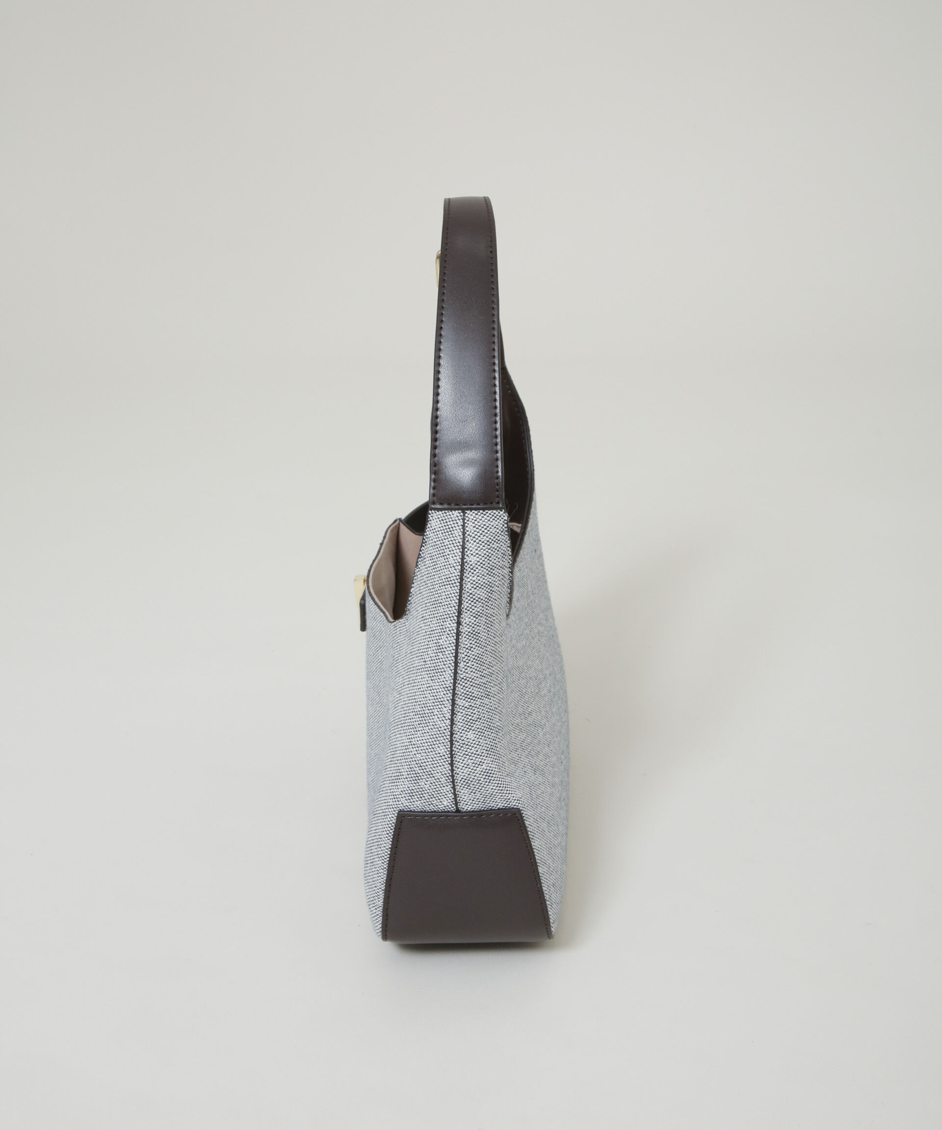 nano･universe「ターンロックベルトキャンバスワンハンドルバッグ」|ショルダー・メッセンジャー|