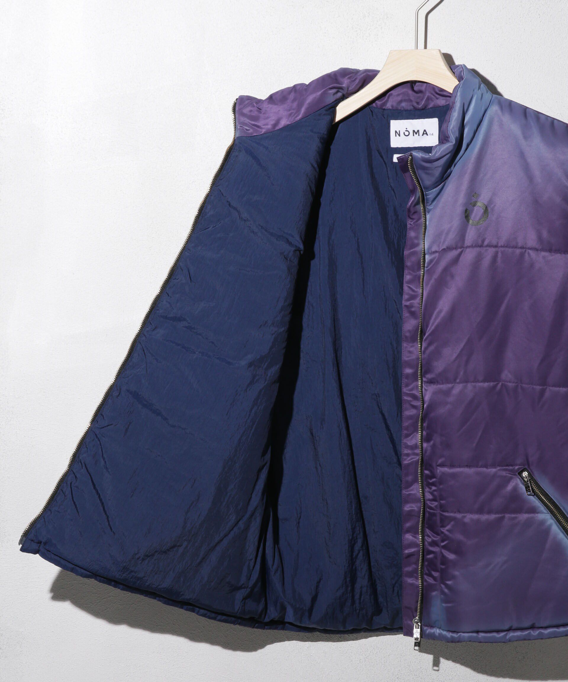 nano･universe「NOMA t．d．/Hand Dyed Puffer Vest」|ダウンベスト・ベスト|