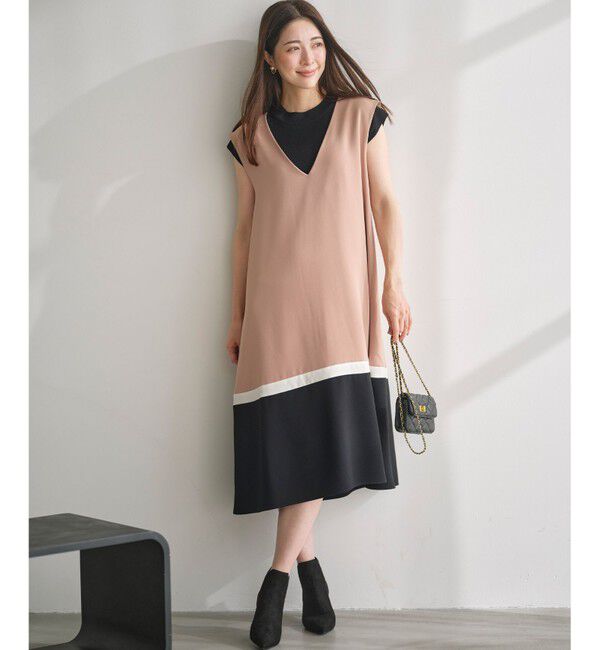 組曲「【2SET・WEB限定】バイカラー ジャンスカニットセット」|スーツ|