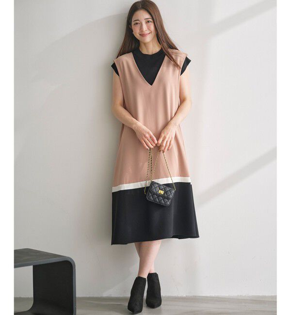 組曲「【2SET・WEB限定】バイカラー ジャンスカニットセット」|スーツ|