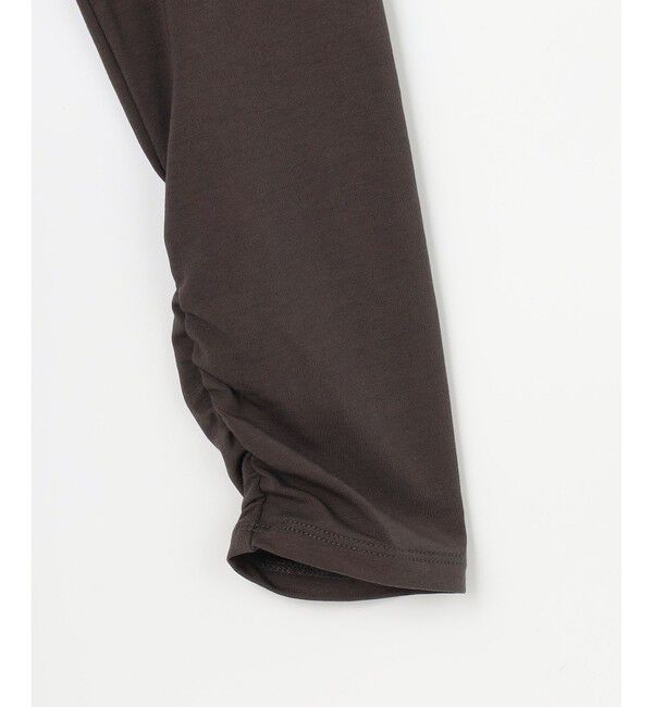 組曲「オーガンジーコンビ ロングTシャツ」|Tシャツ・カットソー|