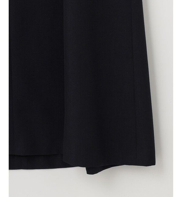 自由区「【接触冷感・速乾・UVケア・撥水・防シワ・XSサイズあり】リネンライクツィルVネック ワンピース」|ワンピース|