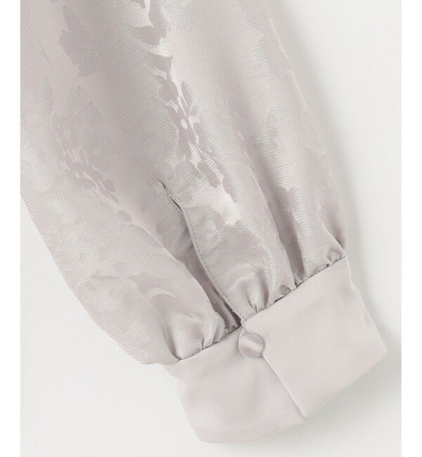 自由区「【セットアップ対応・洗える】オパールプリント ブラウス」|シャツ・ブラウス|