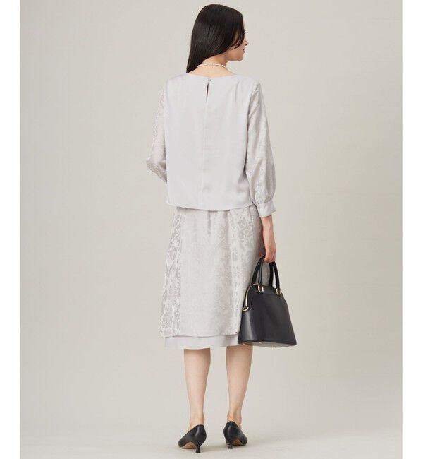 自由区「【セットアップ対応・洗える】オパールプリント ブラウス」|シャツ・ブラウス|