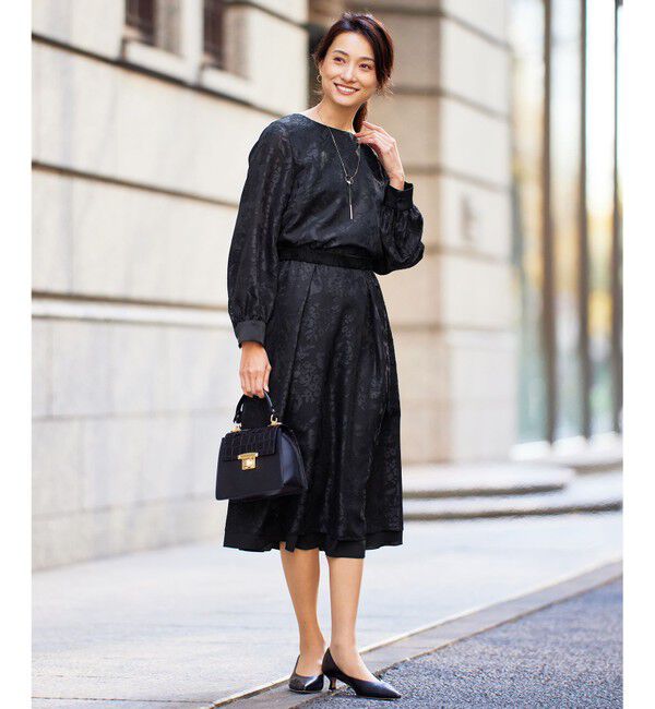 自由区「【セットアップ対応・洗える】オパールプリント ブラウス」|シャツ・ブラウス|