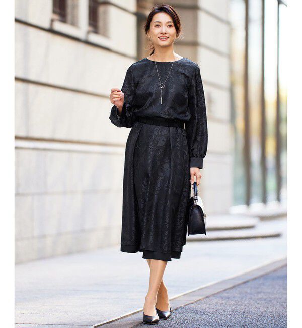 自由区「【セットアップ対応・洗える】オパールプリント ブラウス」|シャツ・ブラウス|