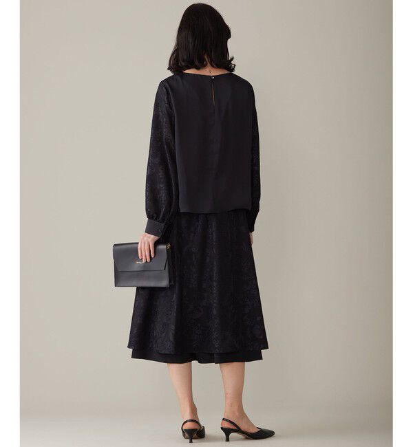 自由区「【セットアップ対応・洗える】オパールプリント ブラウス」|シャツ・ブラウス|