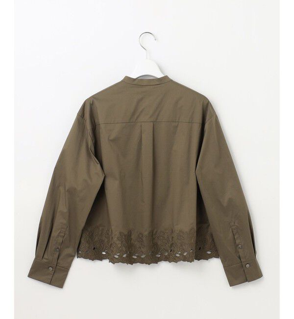 自由区「【洗える】裾刺繍エンブロイダリー ブラウス」|シャツ・ブラウス|